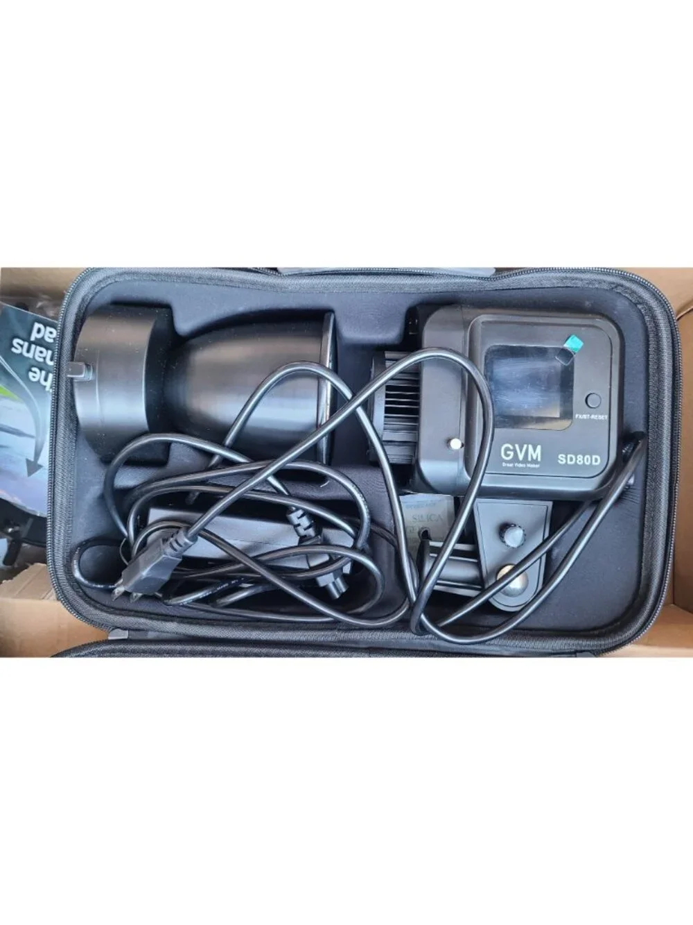 GVM SD80D Bi-Color LED Video Light Kit Great Video Maker New Open Box